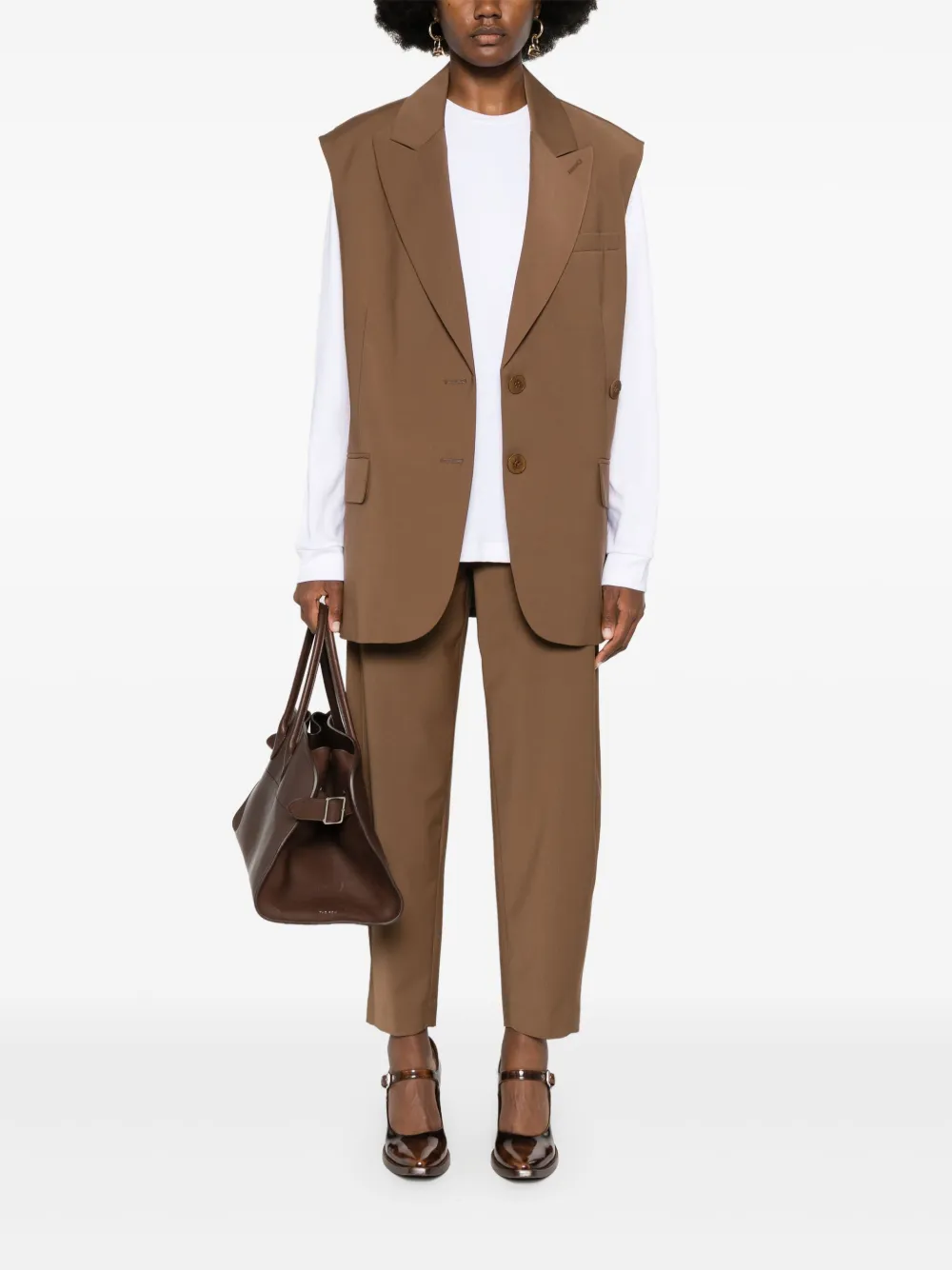 Tibi Cotton T-shirt In White