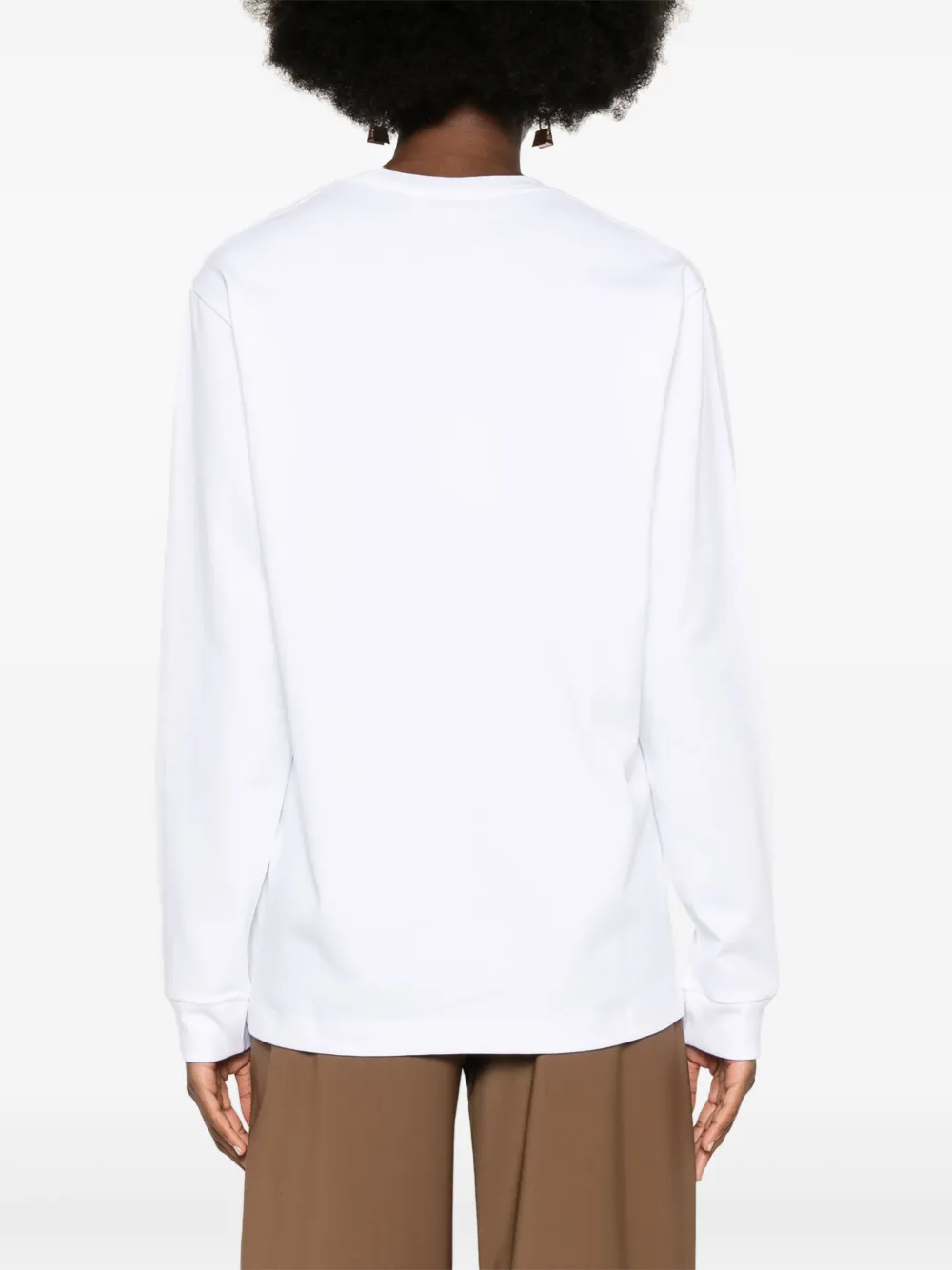 Tibi Cotton T-shirt In White