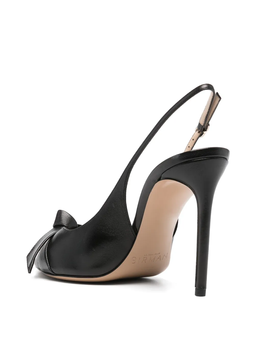 Alexandre Birman 100mm Clarita peep-toe pumps Black