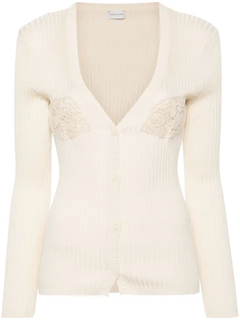Magda Butrym crochet-bra cardigan