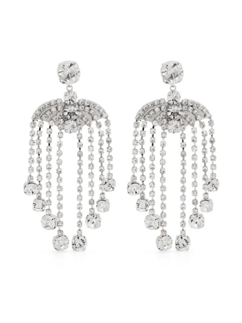Self-Portrait aretes con detalles de cristal