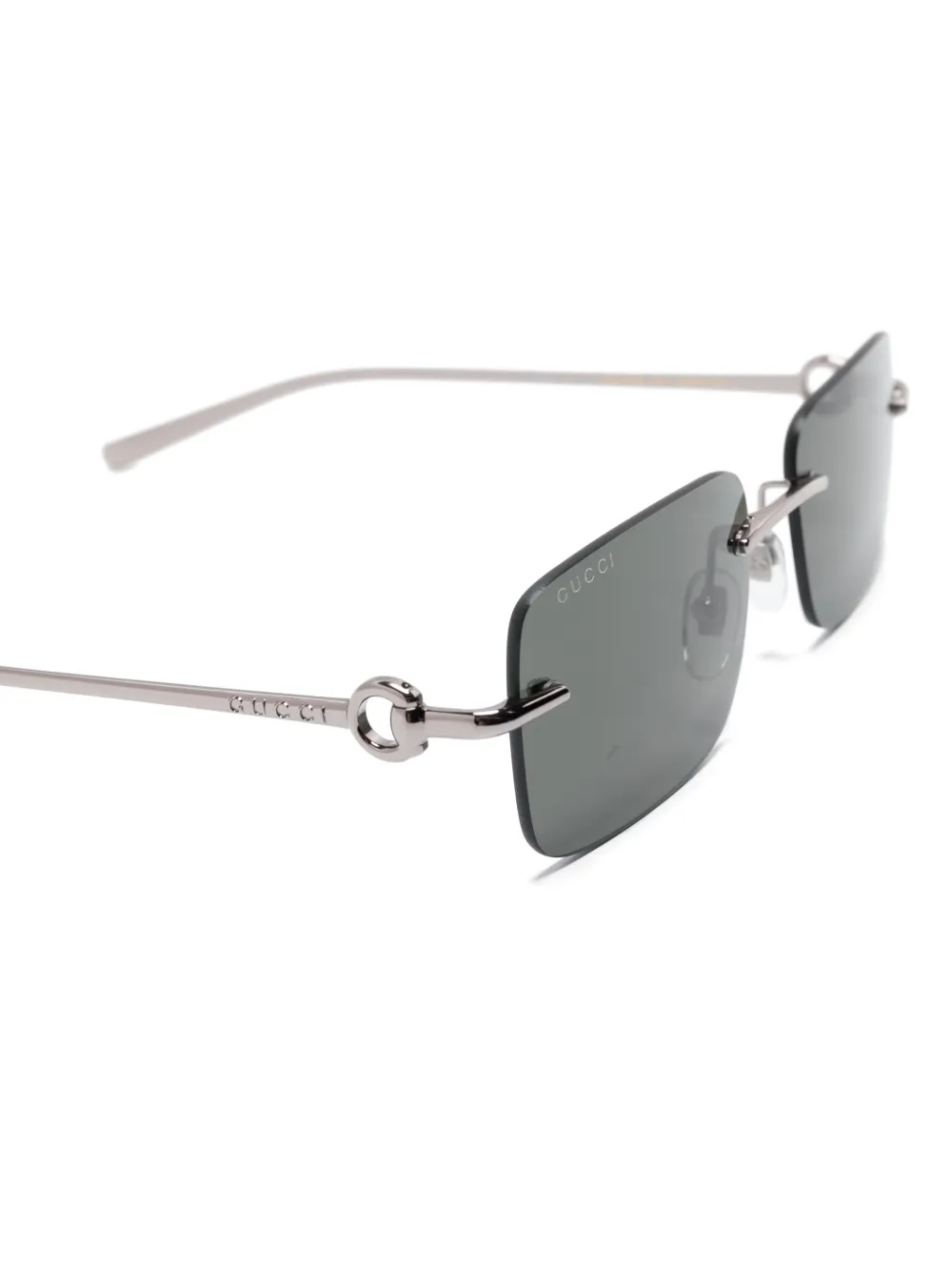 Gucci Eyewear GG1703S sunglasses unisex Metal Other 27 Silver