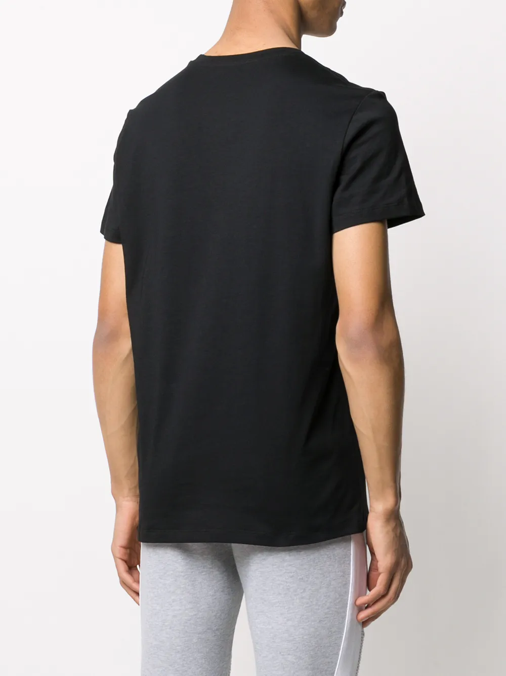 Balmain T-shirt met logoprint Zwart