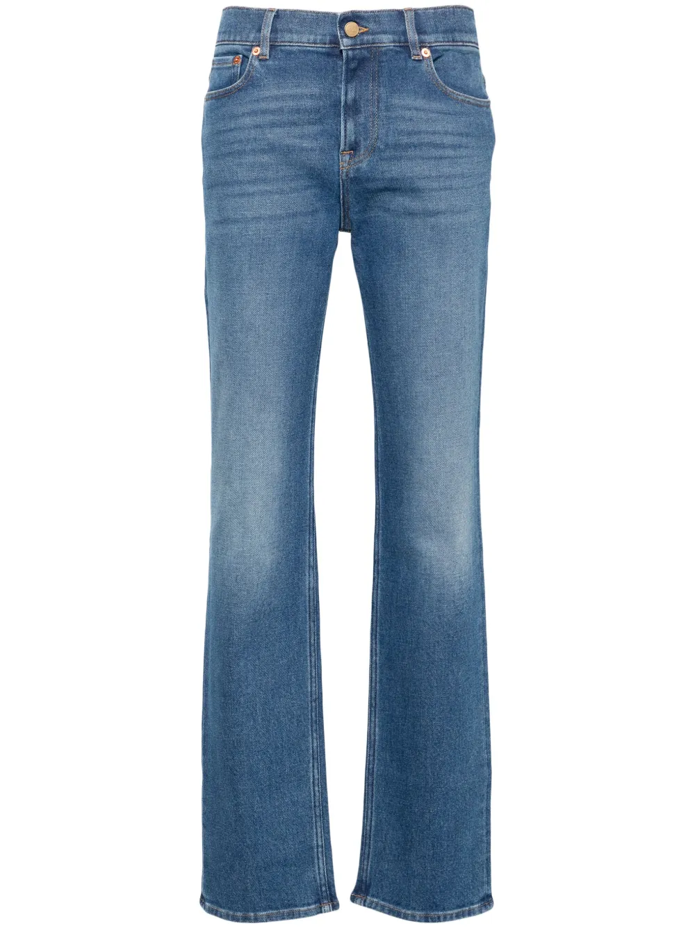 Valentino Garavani Jeans met logoplakkaat Blauw