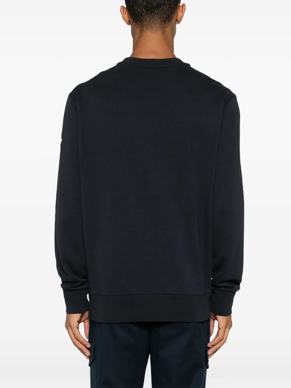 Moncler Sweater met logo Blauw