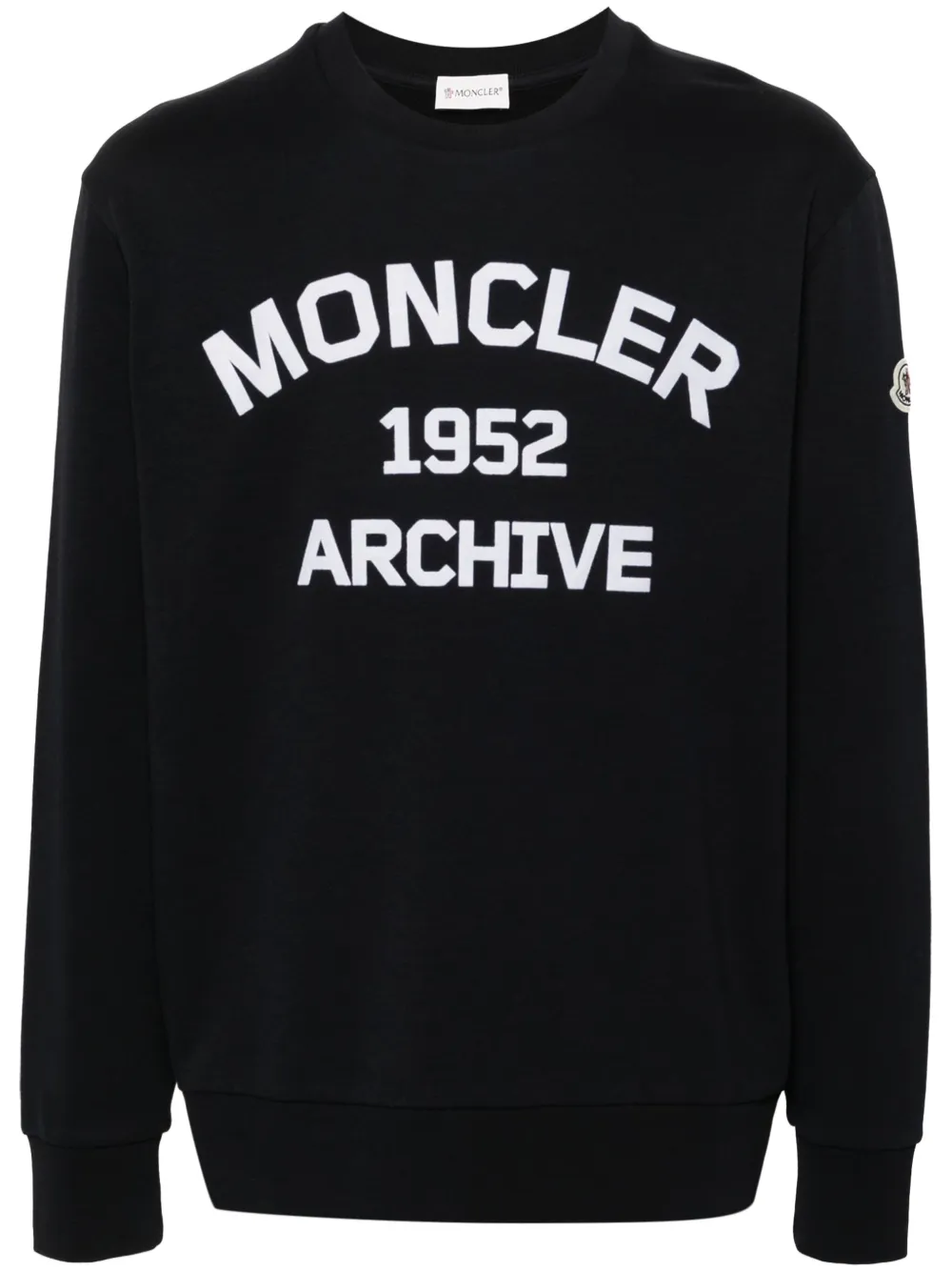 Moncler sudadera con logo afelpado | azul | Image 1