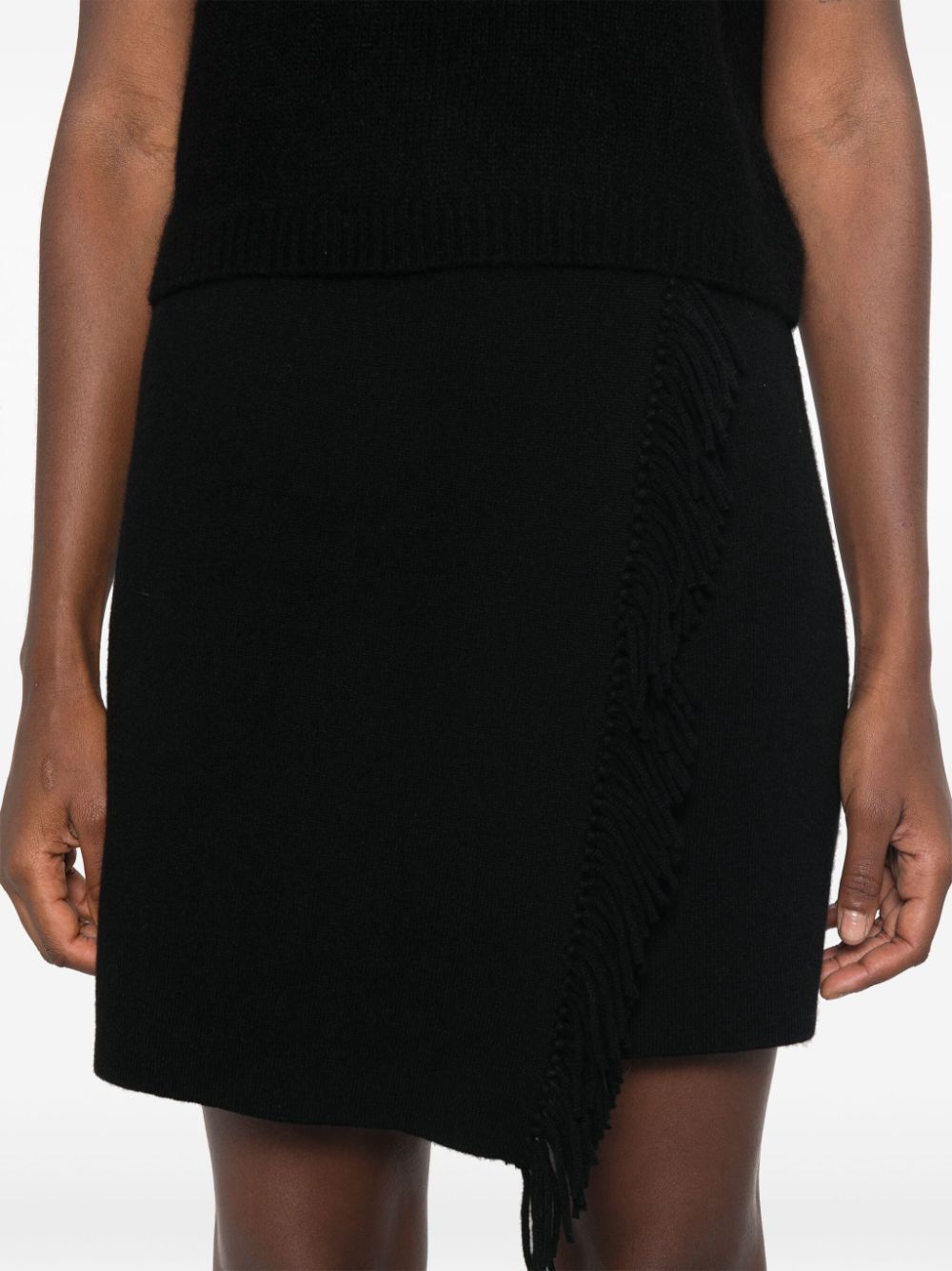 Shop Lisa Yang Mette Mini Skirt In Black