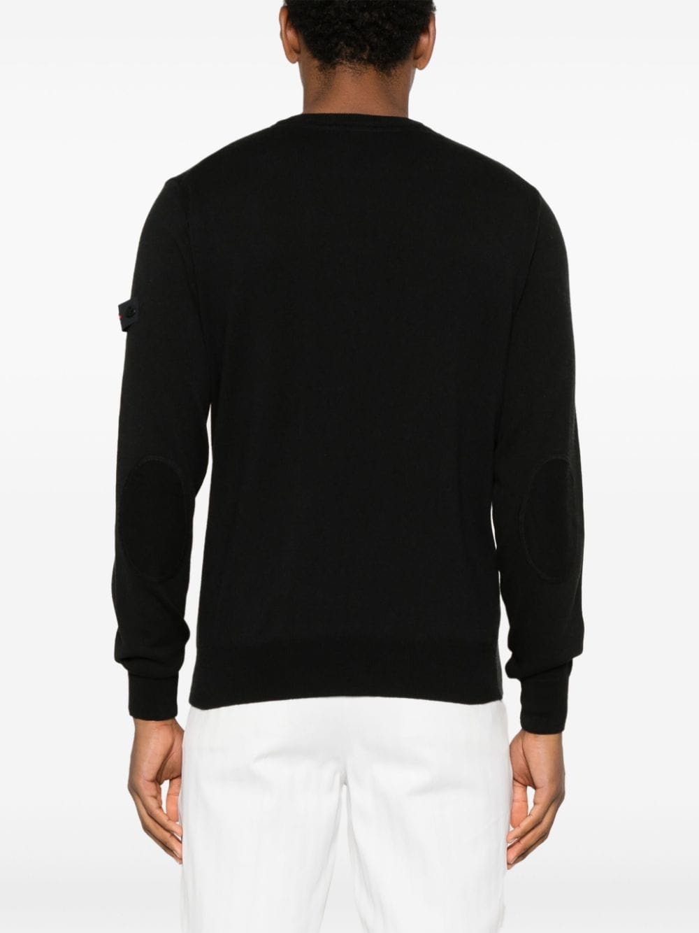 Shop Peuterey Logo-patch Sweater In Black