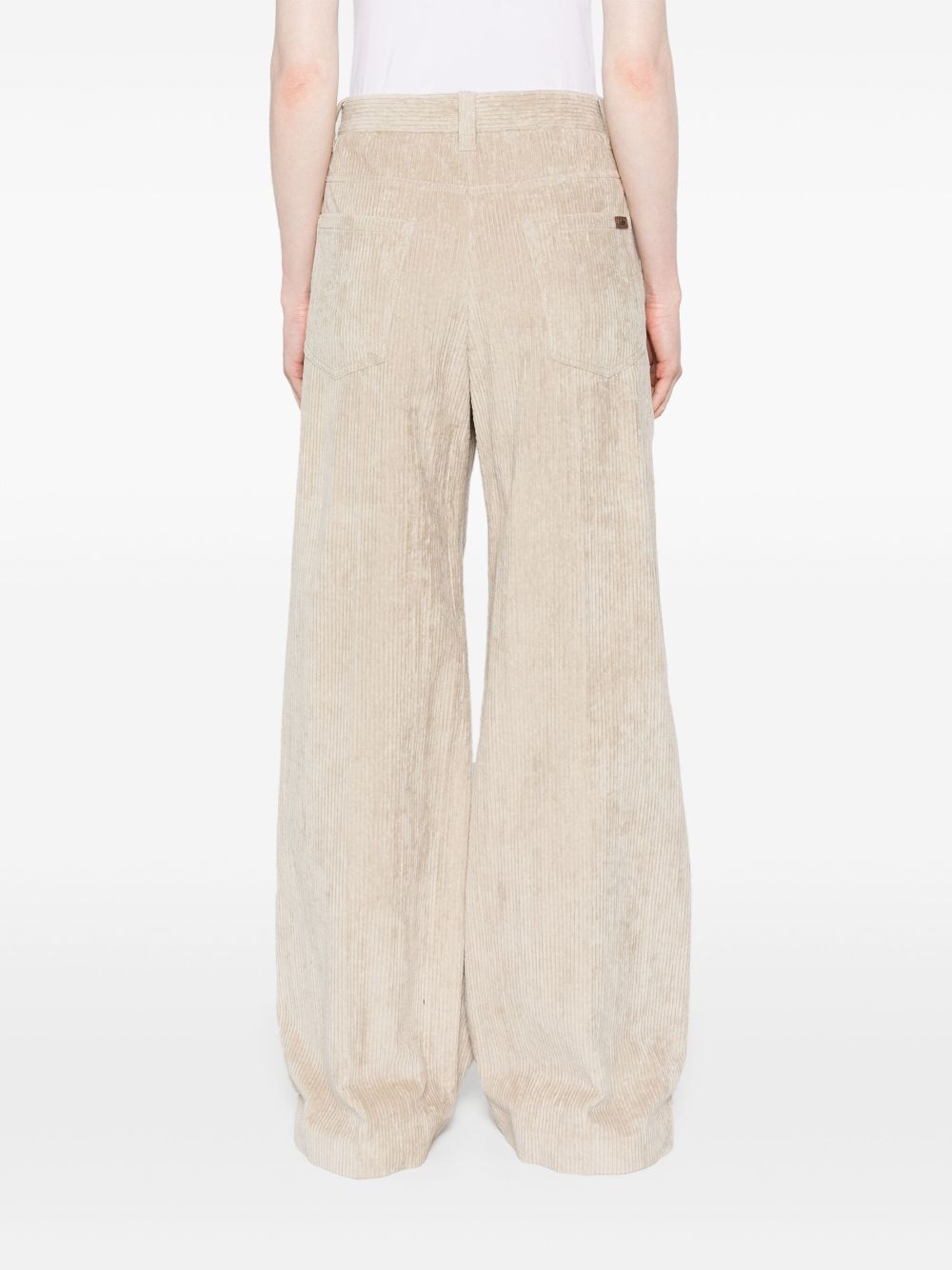 Brunello Cucinelli corduroy wide-leg trousers Women