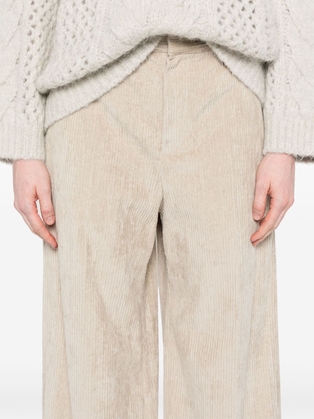 Brunello Cucinelli corduroy wide-leg trousers Women