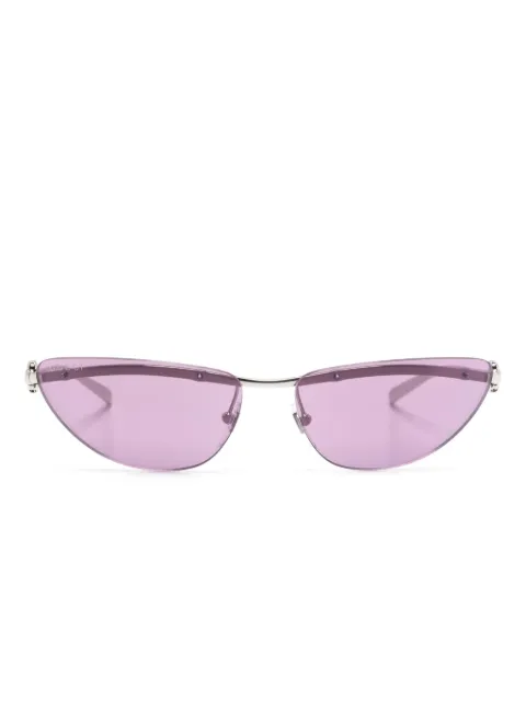Gucci Eyewear lentes de sol con armazón ovalada