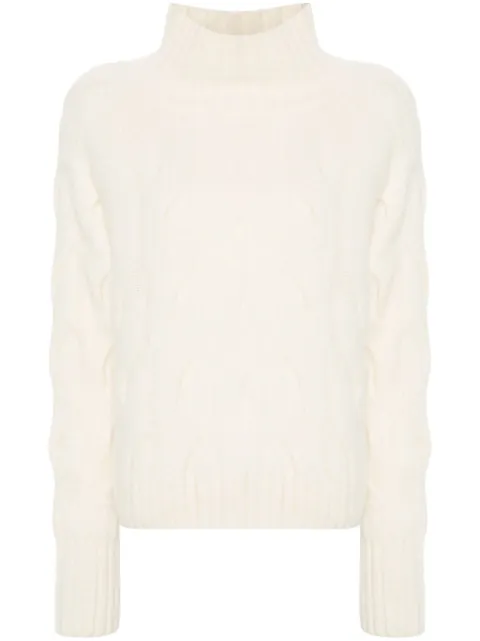 Allude ケーブルニット セーター