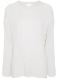 Allude ribbed sweater - Neutrals