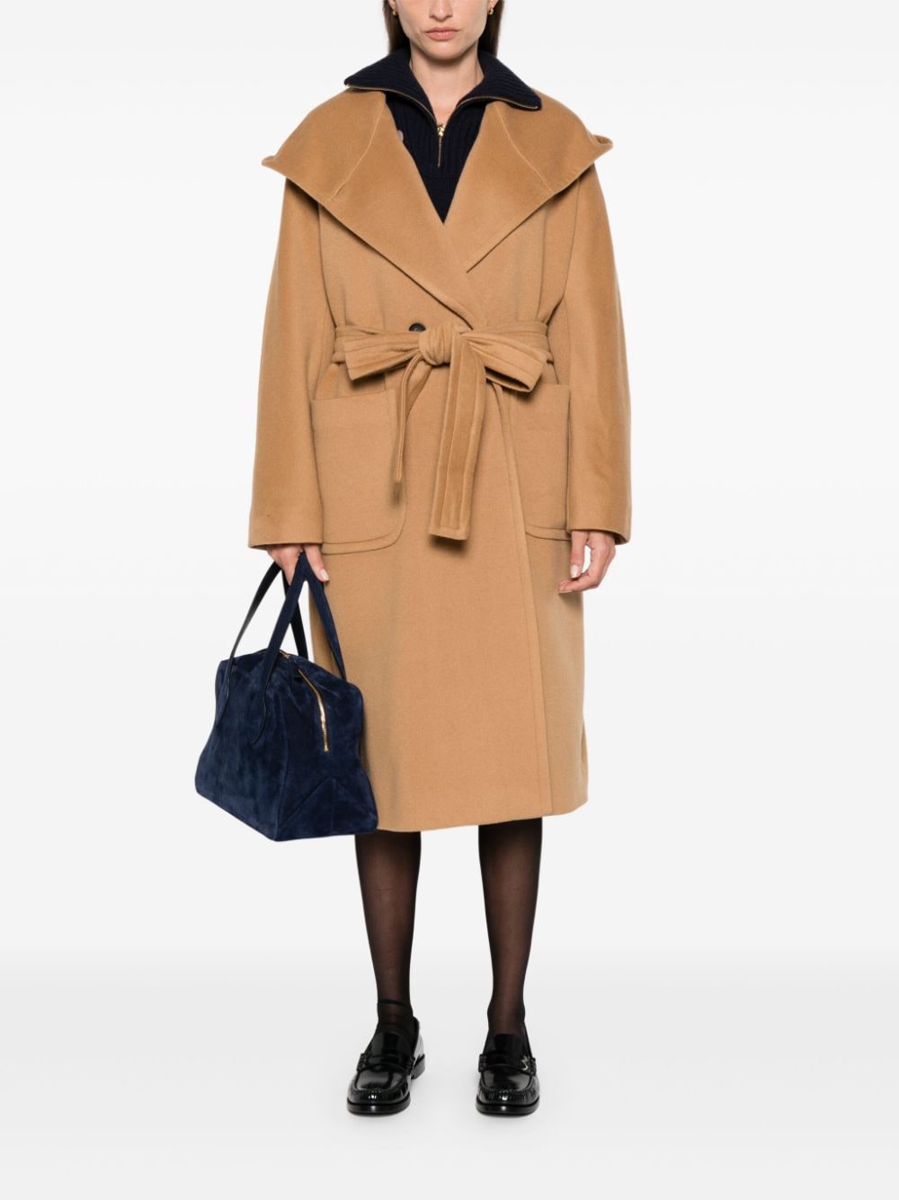 Shop Tagliatore Daisy Coat In Braun