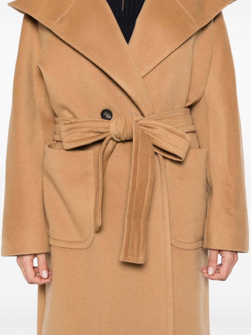 Shop Tagliatore Daisy Coat In Braun