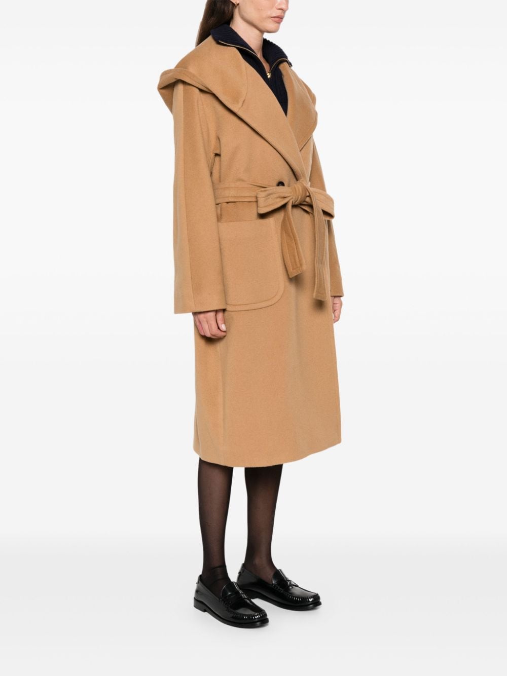 Shop Tagliatore Daisy Coat In Braun