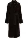 PINKO belted coat - Brown