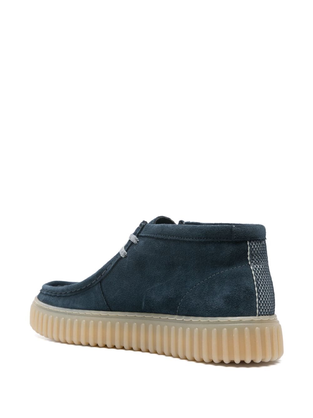 Shop Clarks Torhill Hi Ankle Boots In Blue