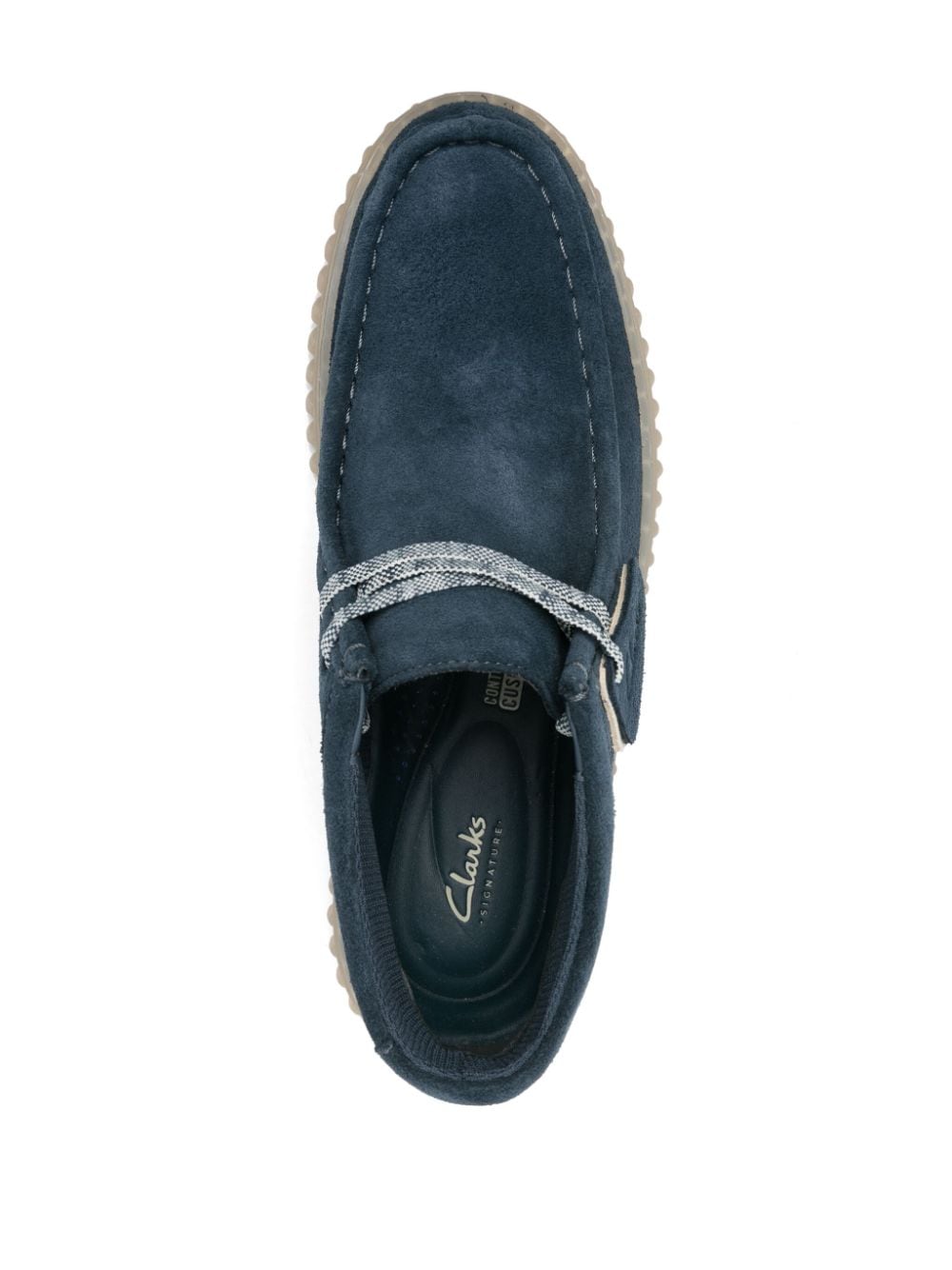 Shop Clarks Torhill Hi Ankle Boots In Blue