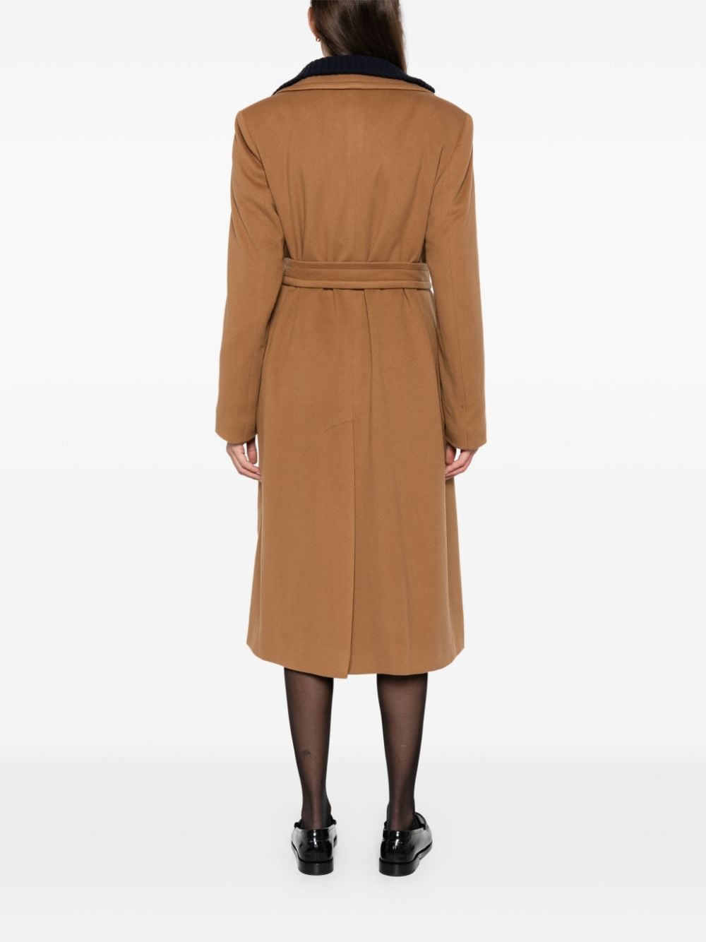 Shop Tagliatore Maureen Coat In Braun