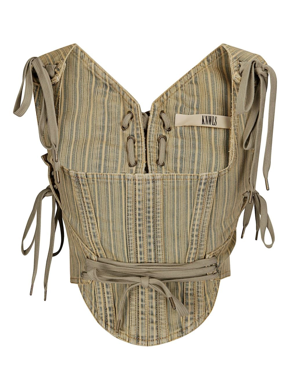 KNWLS Gfrc corset top - Beige