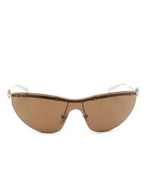 Balenciaga Eyewear Side Xpander キャットアイ サングラス | ブラウン Balenciaga Eyewear Side Xpander キャットアイ サングラス | ブラウン