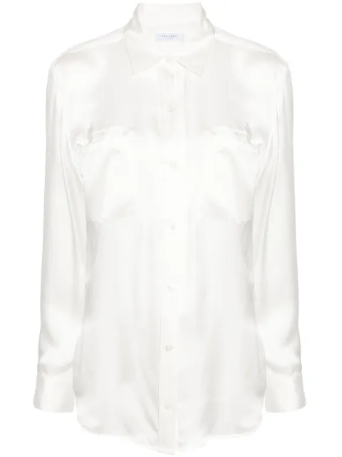Equipment Signature silk shirt