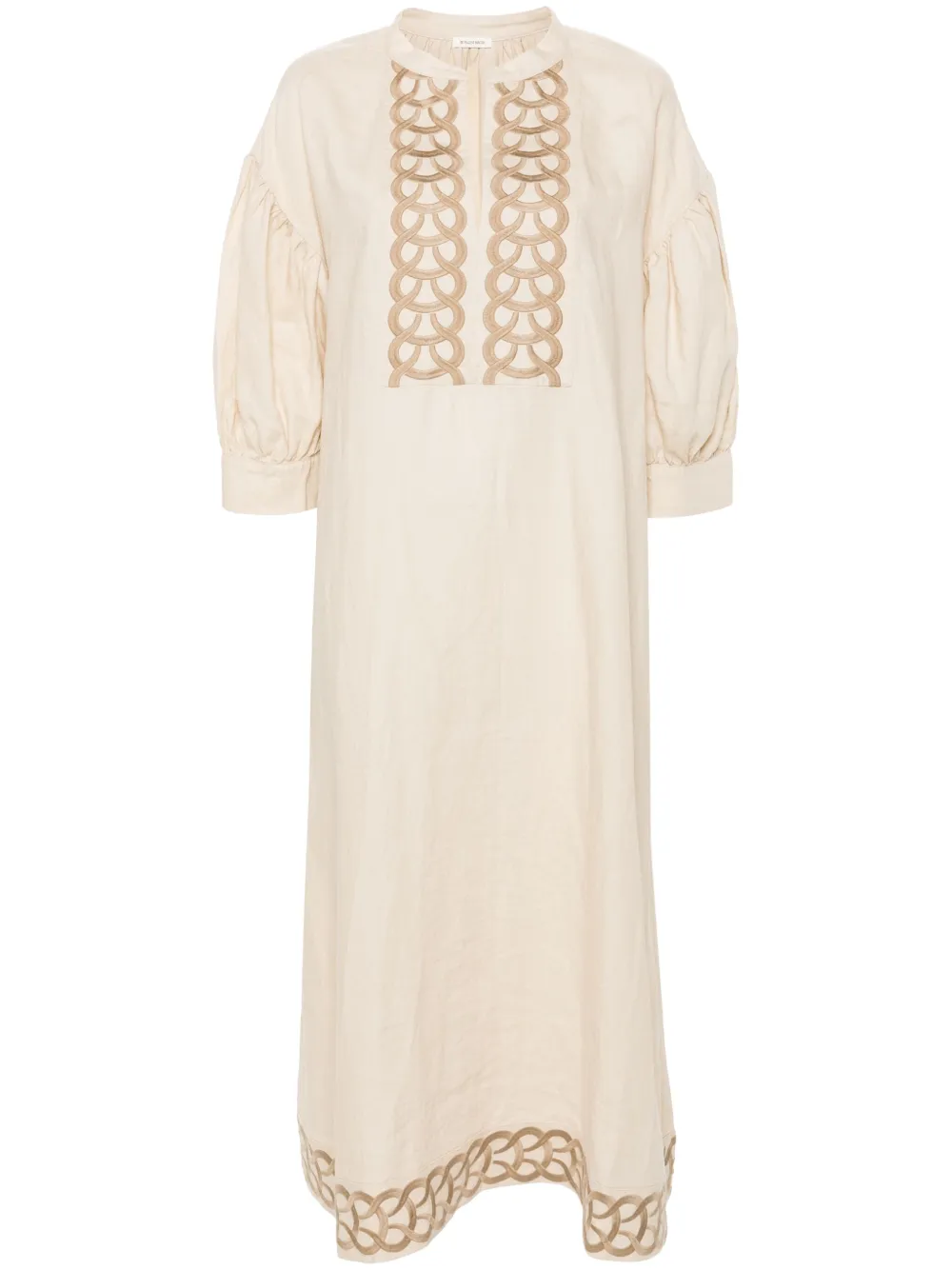 By Malene Birger Lydea maxi-jurk Beige