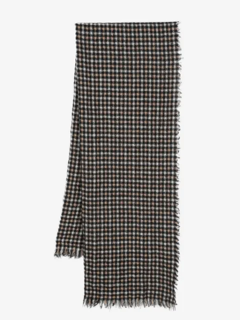 Faliero Sarti checked scarf