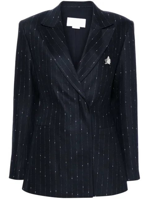 Genny pinstripe-pattern blazer