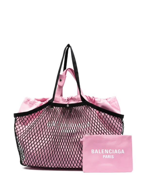 ＊BALENCIAGA＊ 24/7 ミディアム ショッピングバッグ Balenciaga 24／7 ハンドバッグ L | ピンク | FARFETCH JP