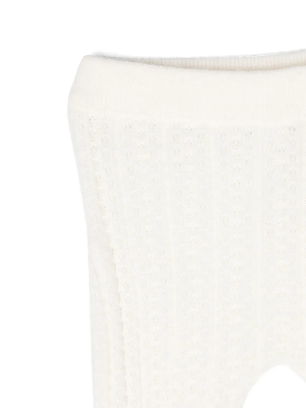 Tartine Et Chocolat Gebreid vest en broek Wit