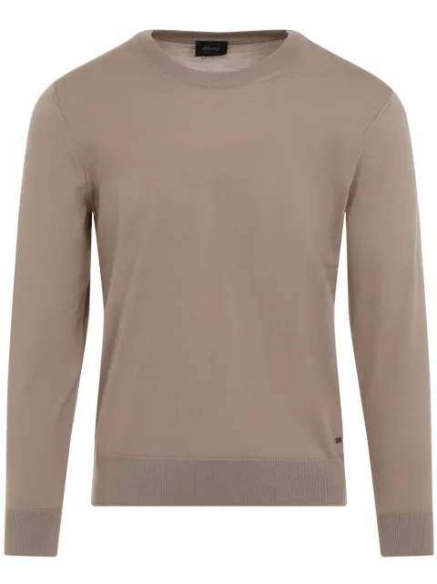 Brioni fine-knit wool jumper