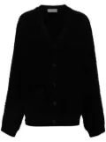 Yohji Yamamoto chunky-knit cardigan - Black