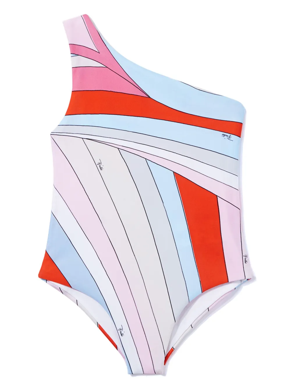 PUCCI JUNIOR IRIDE-PRINT SWIMSUIT
