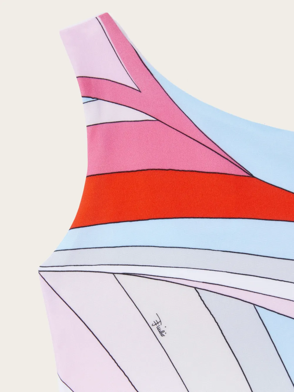 PUCCI JUNIOR IRIDE-PRINT SWIMSUIT