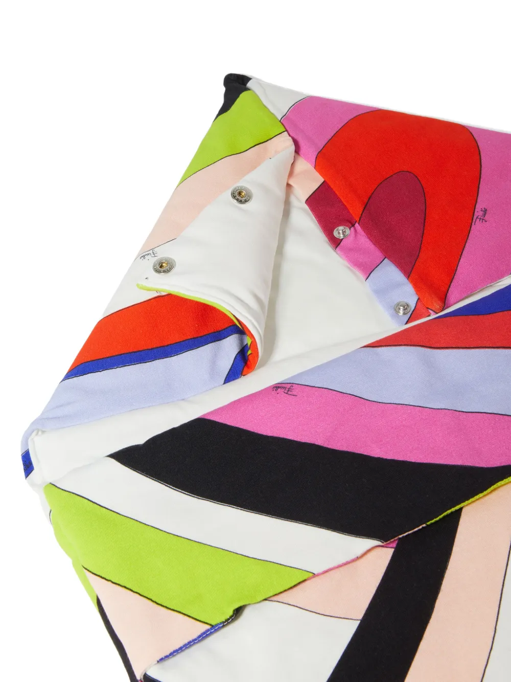 PUCCI Junior Slaapzak met Iride print Rood