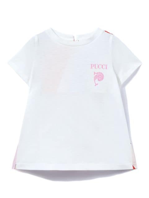 PUCCI Junior Iride-print cotton T-Shirt