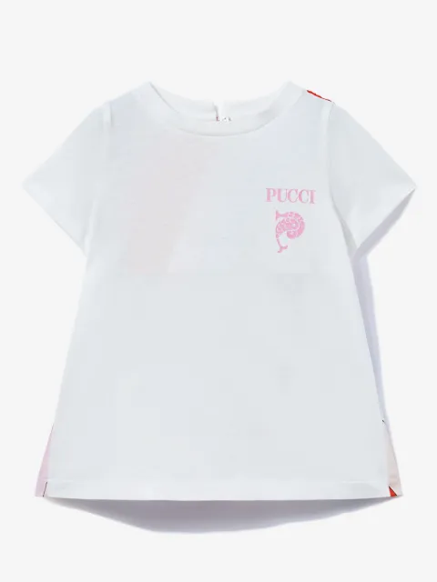 PUCCI Junior Iride-print cotton T-Shirt
