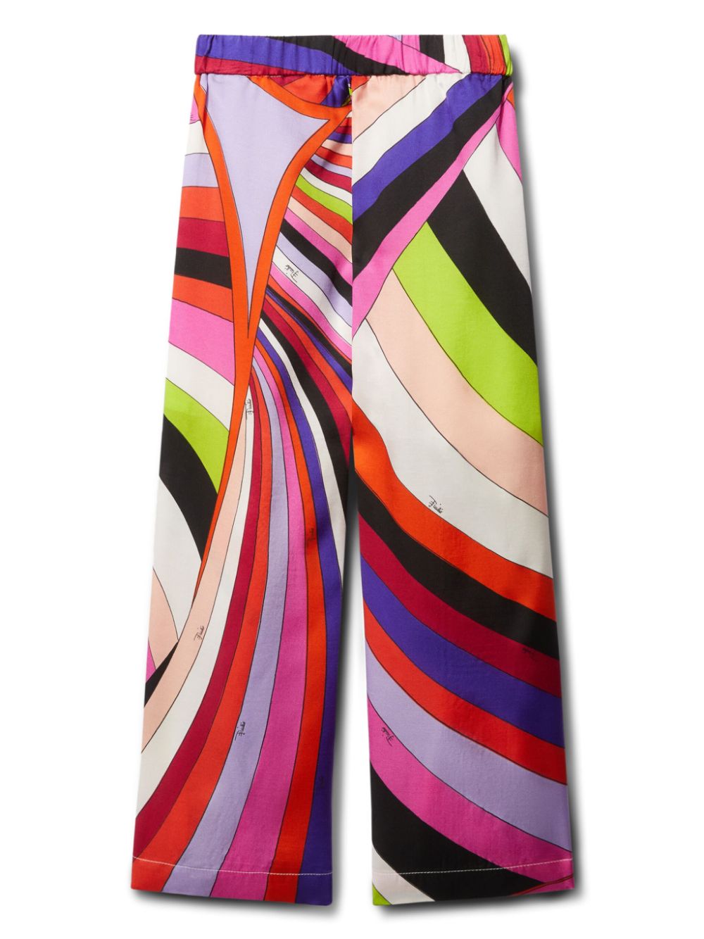 PUCCI Junior Iride-print trousers - Veelkleurig