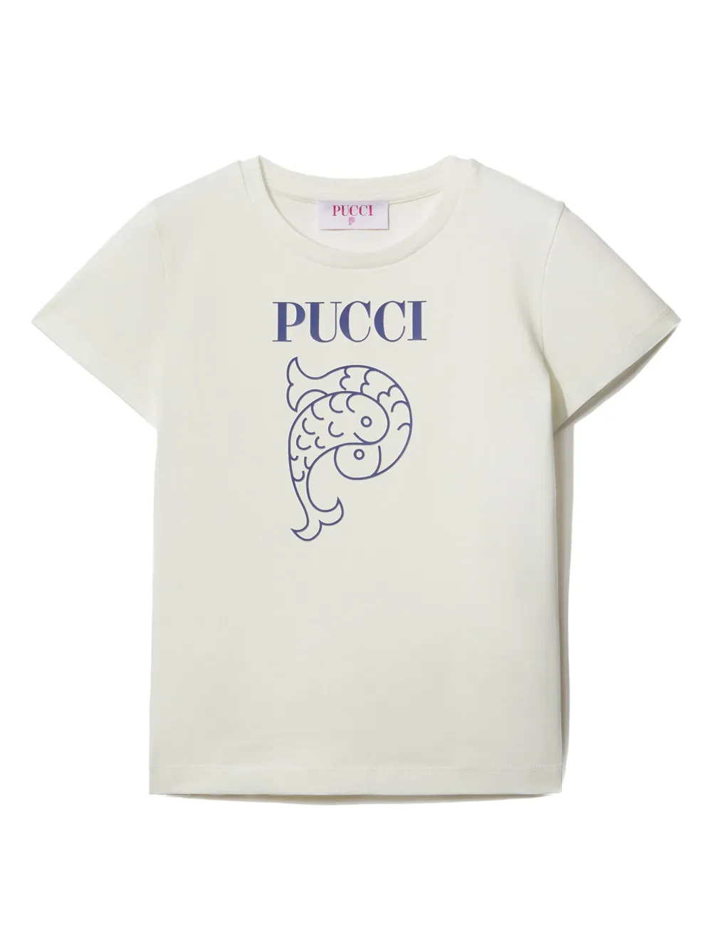 logo-print cotton T-shirt