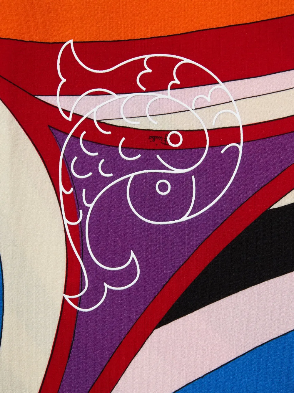PUCCI JUNIOR IRIDE-PRINT T-SHIRT