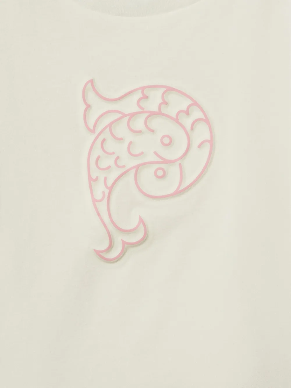 PUCCI Junior Katoenen T-shirt met logoprint Wit