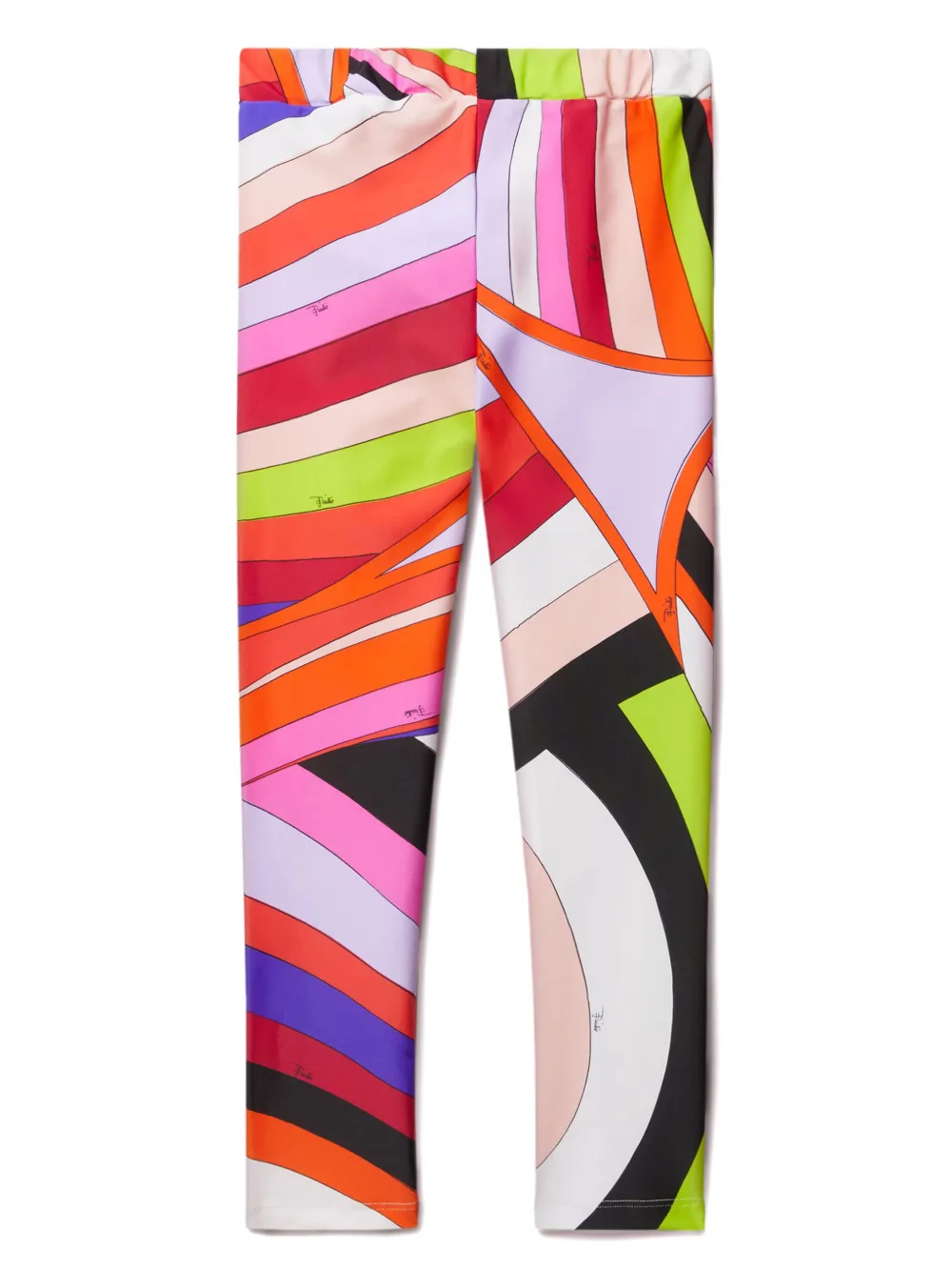 PUCCI Junior Iride-print leggings - Rood