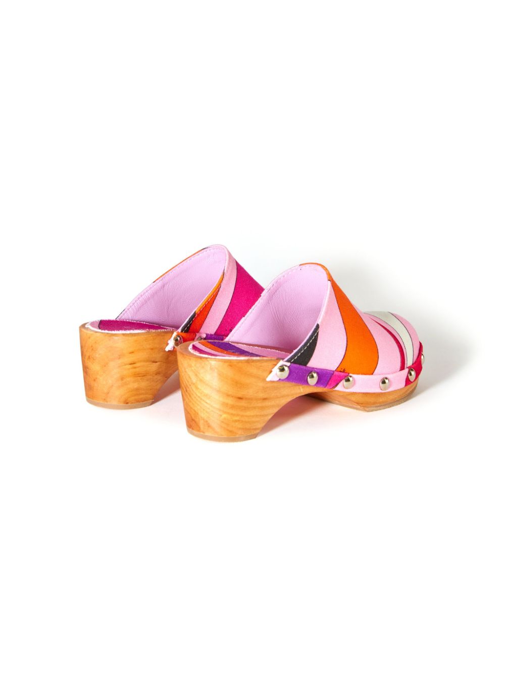 PUCCI Junior Marmo-print sandals Pink