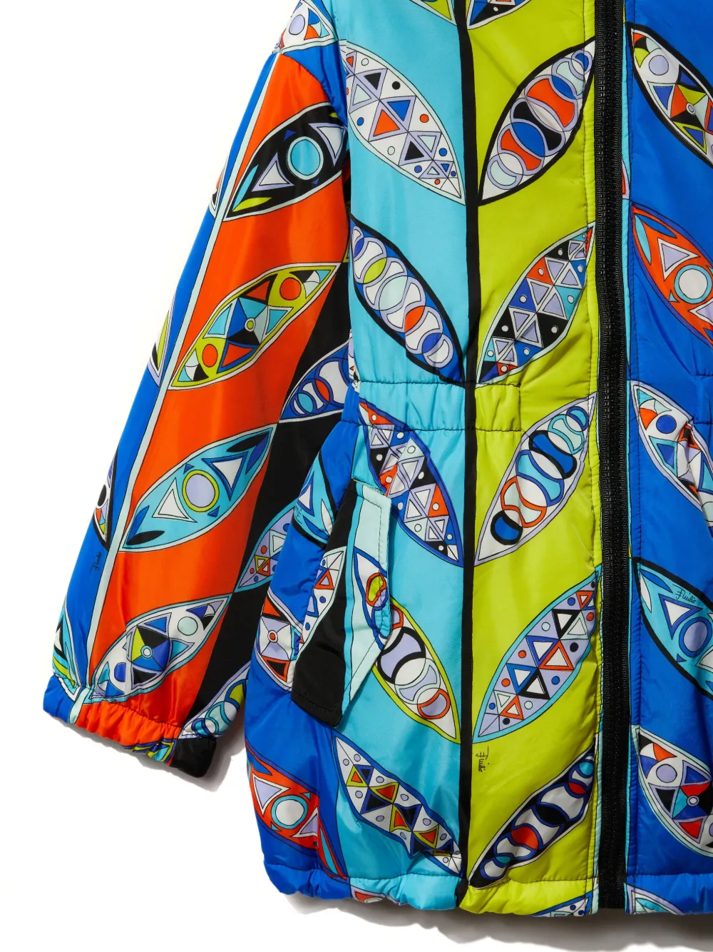 PUCCI JUNIOR GIRANDOLE-PRINT HOODED JACKET