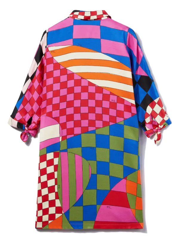 PUCCI Junior Giardino-print Dress | Red | FARFETCH UK