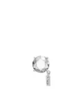 Diesel Diamond Cut stud earring - Silver