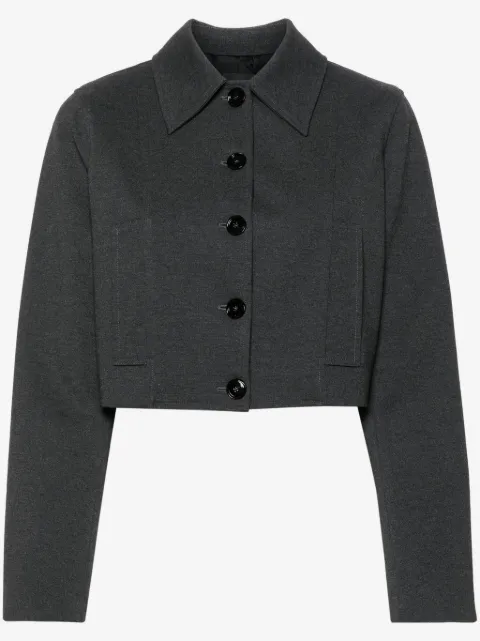 PINKO single-breasted cropped jacket