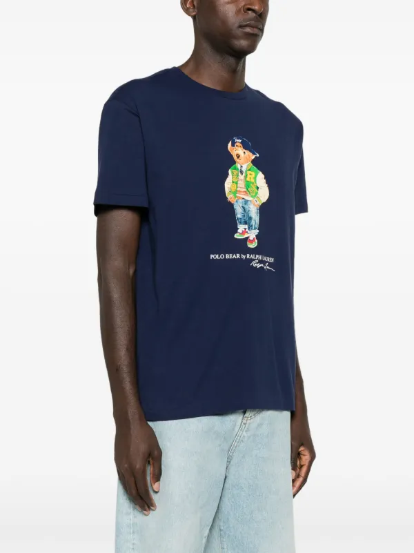 Polo Ralph Lauren Bear t-shirt | Blue | FARFETCH ID